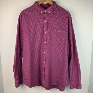 Vineyard Vines Men’s Slim Fit Flannel Tucker Button Down Long Sleeves Shirt XL